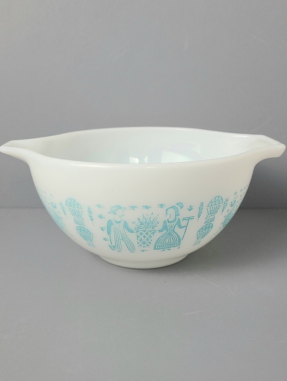 Pyrex Butterprint 441 Cinderella 1.5 Pint MCM Vintage Mixing Bowl